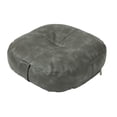 thumbnail image 1 of ZheElen Coussin de Sol Rond Pouf Décoratif pour Adultes Extérieur Jaune Balcon pour Intérieur Gris, 1 of 6