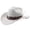 Grey, variant on Valora Western Cowboy Hat Curved Brim Outdoor Travel Riding Country Style Classic Design Blue