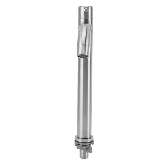 Stainless Steel Single Hole Cold Water Faucet, Bathroom Kitchen Sink Faucet, Wash Basin Faucet For Home Bathroom Hotel Apartment