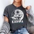 thumbnail image 2 of Unisex Str.ay Kids Karma Track List Graphic T-Shirt, Sizes S-5XL, Tbun, 2 of 5
