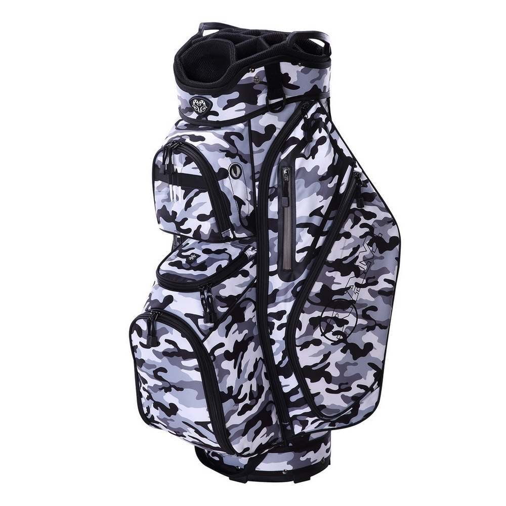 Ram Golf Tour Cart Bag with 14 Full Length Dividers Camo