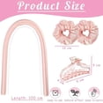 thumbnail image 2 of Diadema para rizos sin calor WEIHJMXG Kit perezoso rosa, 2 of 5
