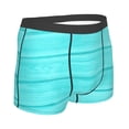 thumbnail image 4 of Uemuo Turquoise Wooden Pattern Men's Boxer Briefs,Trunk Anti-Chafing,Comfortable, Durable, and Stylish Underwear-Large, 4 of 9