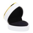 thumbnail image 1 of Jewelry Display Box, Portable LED Ring Storage Box Heart Shaped  For Anniversary For Men Women For Engagement ANGGREK Blanco, 1 of 8