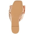 thumbnail image 6 of Journee Womens Serlina Slide Flat Sandals, Widths Available, 6 of 10