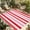 Pink Red, variant on Blue Red Striped Outdoor Rug for Patio/Deck/Porch, Non-Slip Large Area Rug 6 x 9 Ft, Farmhouse Stripes Simple Art Indoor Outdoor Rugs Washable Area Rugs, Reversible Camping Rug Carpet Runner