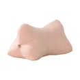 thumbnail image 1 of Almohada lumbar, cojín para el respaldo con funda extraíble y lavable, almohada suave para el cuello, almohada de apoyo para la cintura para el sofá Rosa, 1 of 8