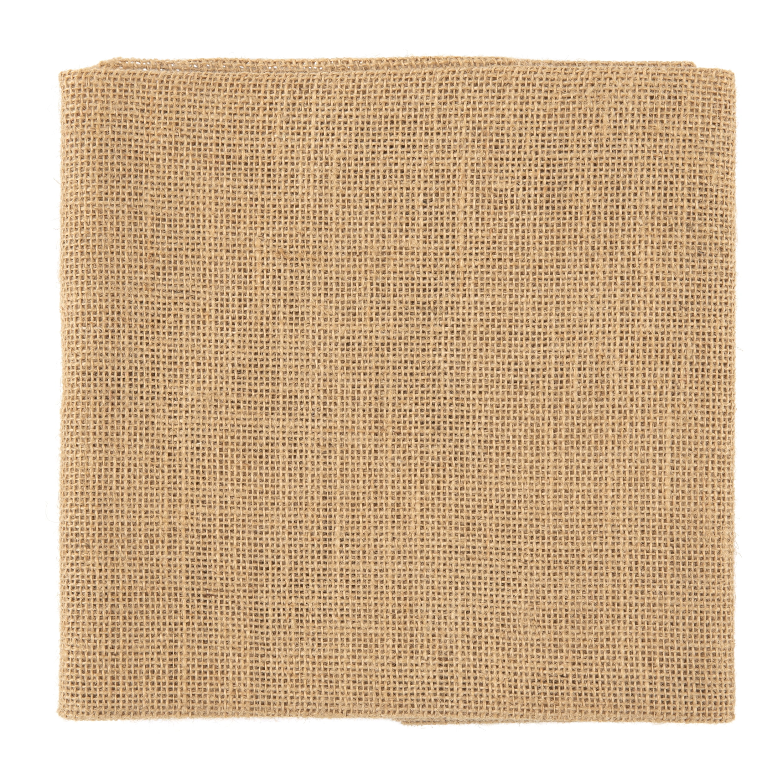 (2 pack) Allen Company Precut Natural Jute Burlap, Fine Weave, 46"W x 1-Yard, Natural