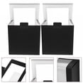thumbnail image 5 of LAMIRO 2pcs Foldable Cardboard Hat Storage Boxes Clear Display Case for Travel Cowboy Hats and Baseball Caps Organizer, 5 of 6
