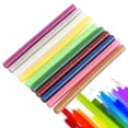 thumbnail image 2 of Riousery 10pcs Mix Color Hot Melt Glue Stick Adhesive Sticks Kit for DIY Art Craft Attaching Tools (0.27 inches / 7 mm x 3.93 inches / 100 mm) Universal Fit, 2 of 7