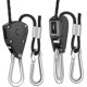 thumbnail image 3 of Pairs 1/8 Inch Rope Ratchet Strap Heavy Duty Adjustable Rope Ratchet for Hanging, 3 of 5