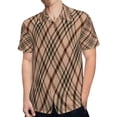 thumbnail image 4 of High Quality Hawaiian Shirts for Men Short Sleeve Aloha Beach Shirt Floral Summer Casual Button Down Shirts Blouses UB3EUF, 4 of 7