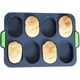 thumbnail image 1 of Silicone Baguette Pan Hot Dog Molds Non-stick French Bread Loaf Baking Mold, Toast Cooking Bakers Pan, 1 of 4
