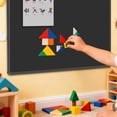 thumbnail image 6 of JILhome Magnetic Chalk Board, 47" x 35" Black Dry Erase Board, 4'x3' Blackboard for School, Office, Home, Bar, Restaurant Menu, Black Aluminium Frame, 6 of 7