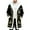 Black, variant on Mens Santa Coat Casual Christmas Cardigan Unisex Open Front Hooded No Zip Cozy Winter Printed Edge Warm Comfort Outerwear