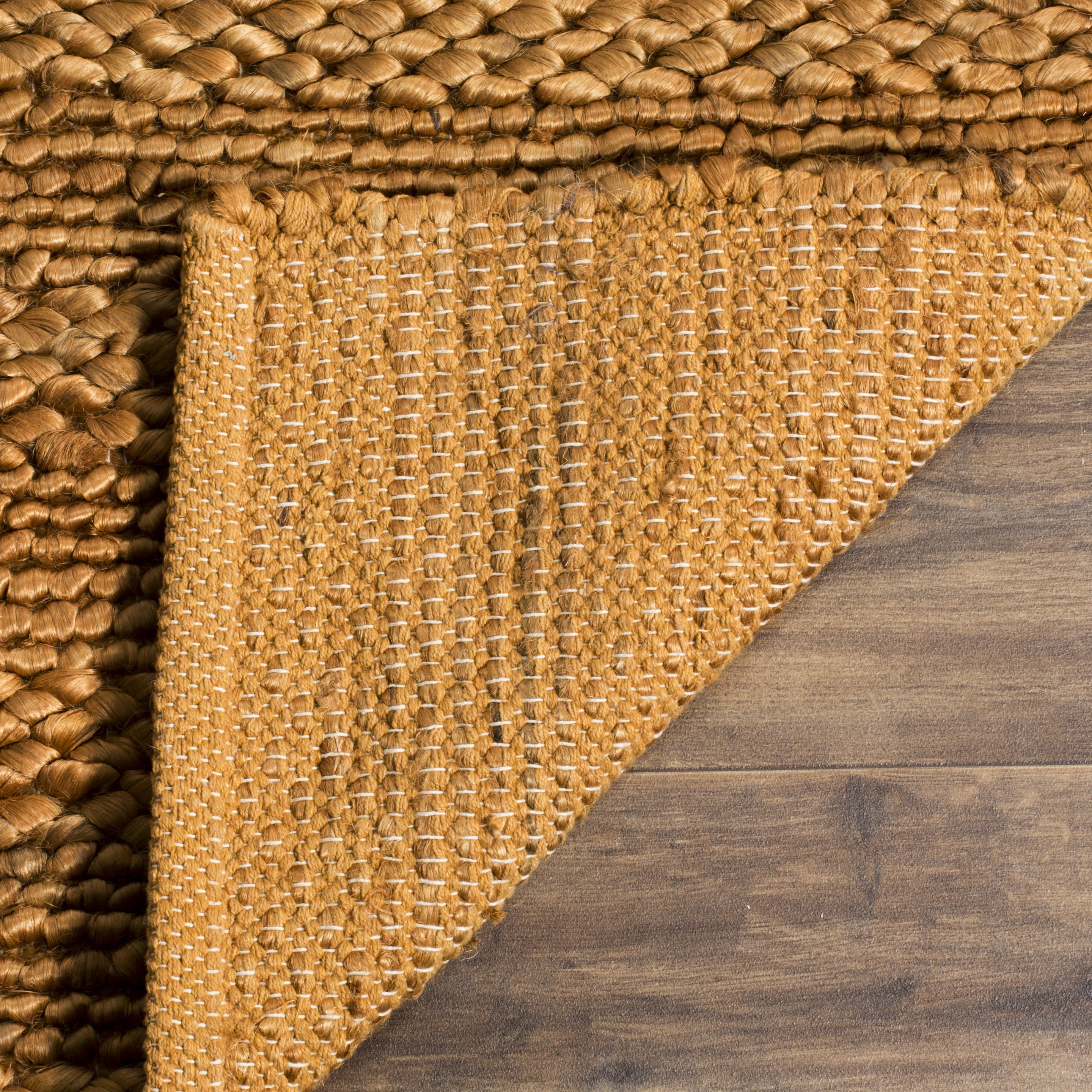 SAFAVIEH Natural Fiber Henrika Geometric Area Rug, Gold, 8' x 10'