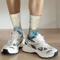 thumbnail image 5 of Goofa Iceberg Bald Eagle Printed Men's Crew Socks, Soft Durable Breathable Moisture-Wicking with Odor Control Cotton socks, 5 of 9