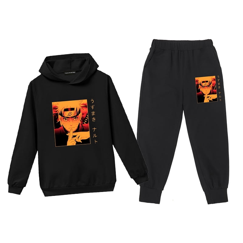 Anime Tokyo Ghoul Hoodie and Sweatpants Suit Outfit Anime Casual Sweatshirt Jogging Pant Sportswear 2PCS Set for Men Women Teens Tokyo Ghoul Tracksuit Set