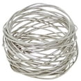 thumbnail image 5 of SKAVIJ Indian Handmade Round Metal Silver Napkin Rings Set of 8 for Dinner Parties, Dining Table Decoration Napkin Holder Silver (Pack of 8), 5 of 5