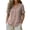 Coffee, variant on Striped Blouses for Women Plus Size V Neck Button Down Short Sleeve Casual Loose Summer Beach Vacation Tops, Sky Blue XXL
