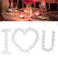 thumbnail image 1 of Bougies Chauffe-Plat Sans Fumée, 2 Heures de Combustion, Décoratives pour Fête, Restaurant, SPA, 50 Pcs, 1 of 7