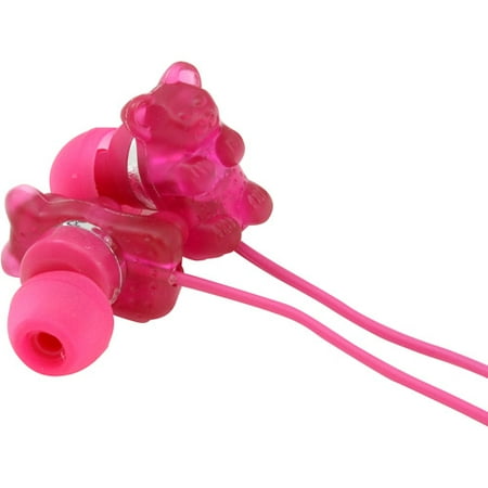 Sakar Gummy Earbuds, Raspberry - Walmart.com