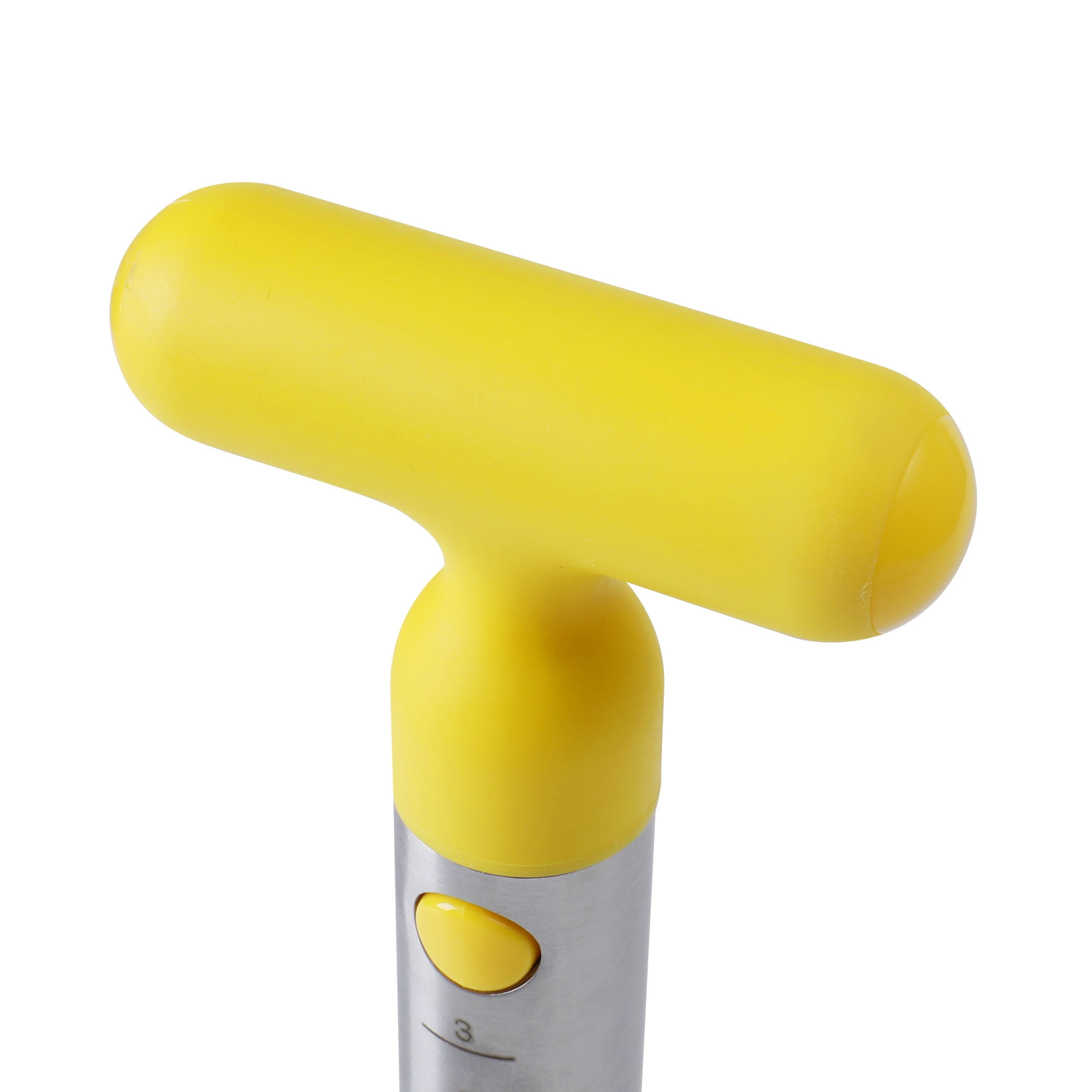 Mainstays 10" Pineapple Corer, Ergonomic Handle Stainless Steel Pineapple Slicer Peeler
