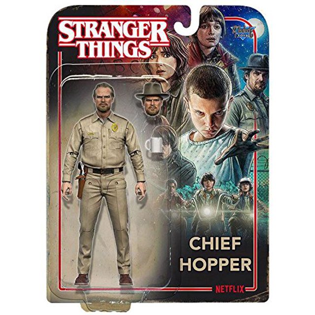McFarlane Toys Figura de acción del jefe Hopper de Stranger Things McFarlane Toys 787926994315