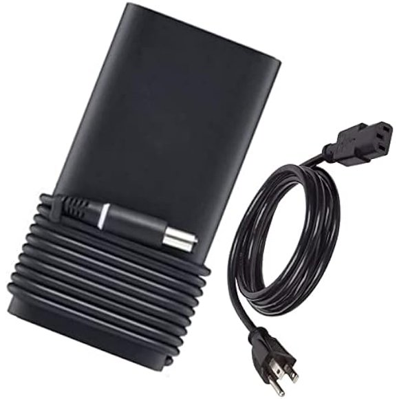 wonima11 Slim GaN 330W Charger for Dell Alienware M16 M18 R1, X16 X17 R1 R2 Gaming Laptop 19.5V 16.9A W6RK4 492-BDMB with AC Power Supply Adapater Cord