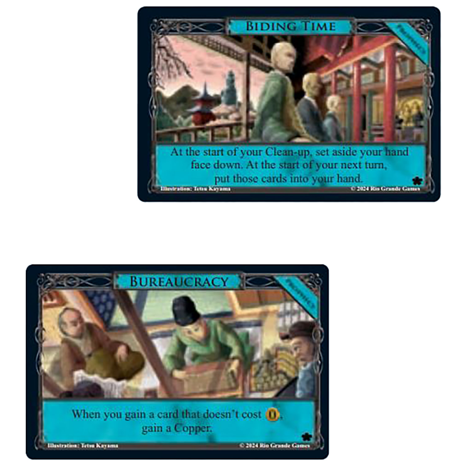Rio Grande Games: Dominion: Rising Sun Expansion - Strategy Board Game, Sea Merchant & Trading Game, New Cards & Piles, Ages 14+, 2-4 Players, 30 Min