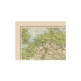 thumbnail image 3 of Historic Map - Central Europe - Bartholomew 1892 - 30.02 x 23 - Vintage Wall Art, 3 of 5