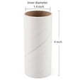 thumbnail image 2 of 5 Packs, 300 Sheets Lint Roller Refill, Extra Sticky Pet Hair Remover Refills for Home, Car, Furniture, Carpet, Resuable, Inner Diameter 1.4 inch(3.6cm), 2 of 8