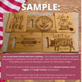 thumbnail image 5 of My Kitchen My Rules Cutting Board v2, 5 of 6