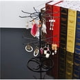 thumbnail image 5 of Ganchos de 2/3 niveles Yuyangstore soporte giratorio para collar organizador de joyas negro, 5 of 5