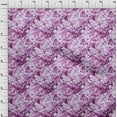 thumbnail image 4 of oneOone Cotton Cambric Purple Fabric Abstract Sewing Material Print Fabric By The Yard 56 Inch Wide, 4 of 5