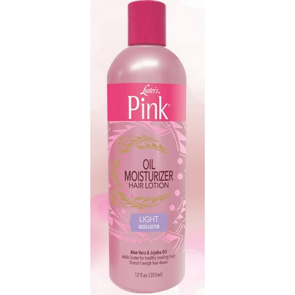 Luster's Pink Light Oil Moisturizer Hair Lotion 8 oz (Pack of 2)