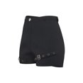 thumbnail image 3 of QSAWXQZ Women's High Waist Shorts Buckle Straps Trim Goth Punk Trendy Slim Fashion Bottoms for Night Out Streetwear Everyday Wear 2XL, 3 of 6