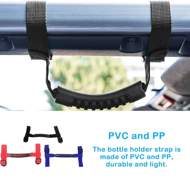 Langgg Anti-Dérapant Électrique Pliable Scooter Poignée Professionnelle Poignée de Transport Sangle Pôle Attaché Ceinture Scooter Accessoires Rouge 1Set