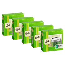 Ball Metal Mason Jar Lids, Wide Mouth, 60 Count (5 Pack)