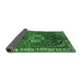 thumbnail image 2 of Ahgly Company Indoor Rectangle Persian Emerald Green Traditional Area Rugs, 7' x 10', 2 of 4