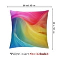 thumbnail image 4 of Acheng Pillow Covers Art Rainbow LGBT Print Throw Pillow Covers Farmhouse Pillowcase Home Decor Living Room House Decorative Cushion Case for Sofa Couch Pillow Covers 2 pcs White, 4 of 7
