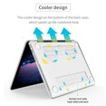 thumbnail image 6 of IClover New 2020 MacBook Pro 13.3" Case A2338 M1 A2251 A2289, Slim Hard PC Shell Laptop Cover & Keyboard Skin & Screen Protector Full Protection for Macbook Pro 13 Touch ID Touch Bar, Crystal Clear, 6 of 9
