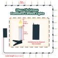 thumbnail image 5 of DONGPAI 20 PCS Flameless LED Taper Candles Battery Operated Christmas Tree Candle Lights Electric Fake Candles Perfect for Holiday Home Garden Wedding Parties Decor, 5 of 10
