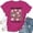 Hot Pink, variant on Graphic Tees for Women Casual Solid Printed Round Neck Short Sleeve Shirt Top for Daily Resort Women's T-Shirts# end start# s# Women's T-Shirts Platform Competitor T-Shirt SKU Attribute Gray XL
