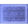 thumbnail image 1 of Ahgly Company Indoor Rectangle Oriental Blue Traditional Area Rugs, 2' x 4', 1 of 4