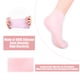 thumbnail image 2 of 2 pares de calcetines de silicona para pedicura y spa para pies para mujer, calcetines de gel para el cuidado de los pies después de la pedicura, para pies secos y agrietados para mujeres (r, 2 of 5