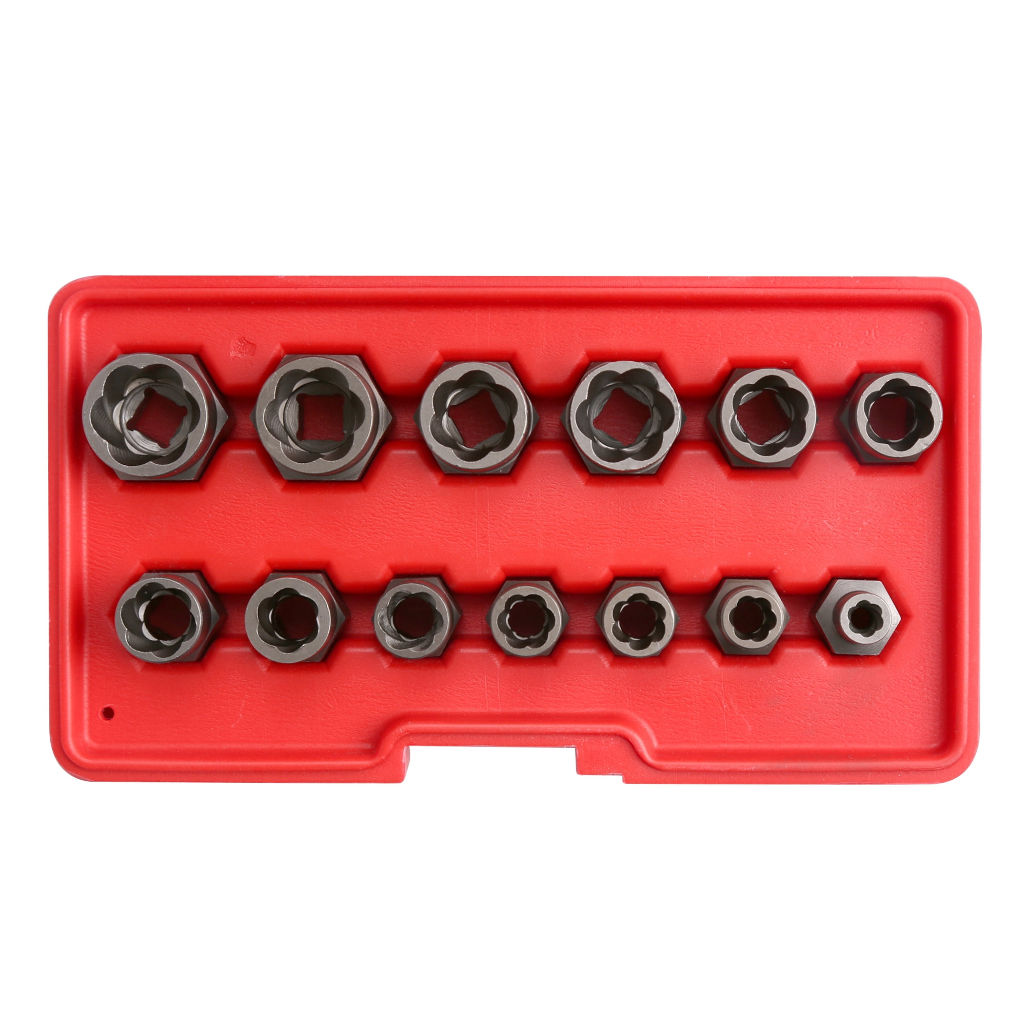 WINMAX Bolt & Nut Extractor Set Damaged Rusted Socket Remover Use With 3/8 in Wrench