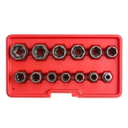 WINMAX Bolt & Nut Extractor Set Damaged Rusted Socket Remover Use With 3/8 in Wrench