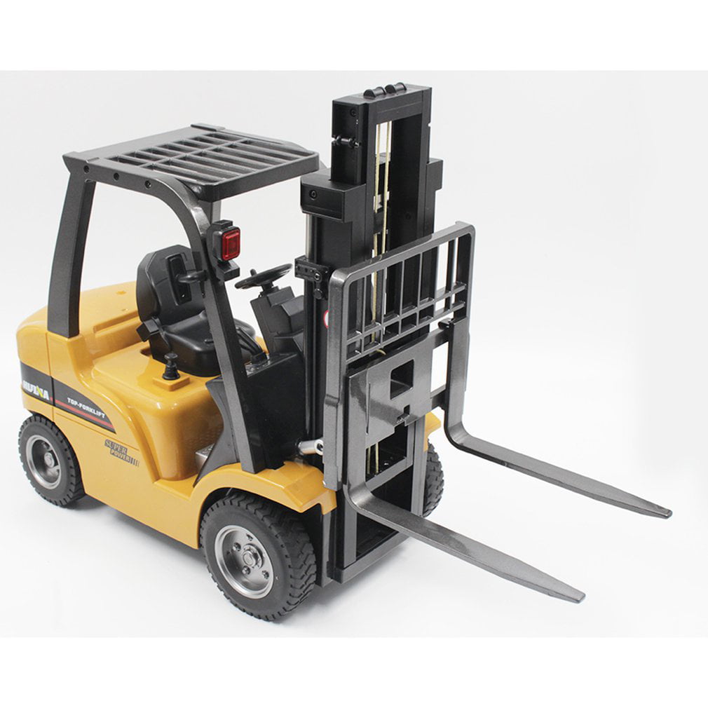 360 Degree Rotation HUINA 1577 2 In 1 RC Forklift Truck Crane RTR 2.4GHz 8CH 
