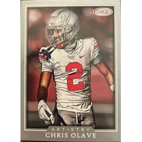 NFL 2022 Artistry Football Chris Olave Silver Trading Card #39 (Rookie Card) (Sage Collectibles)